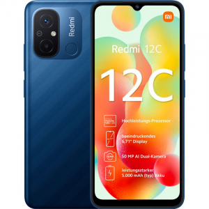 Xiaomi Redmi 12C 3/64GB Dual-Sim mobiltelefon kék